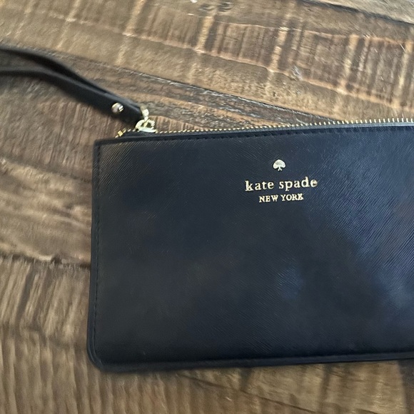 Kate Spade Black Wristlet Clutch - Picture 8 of 12